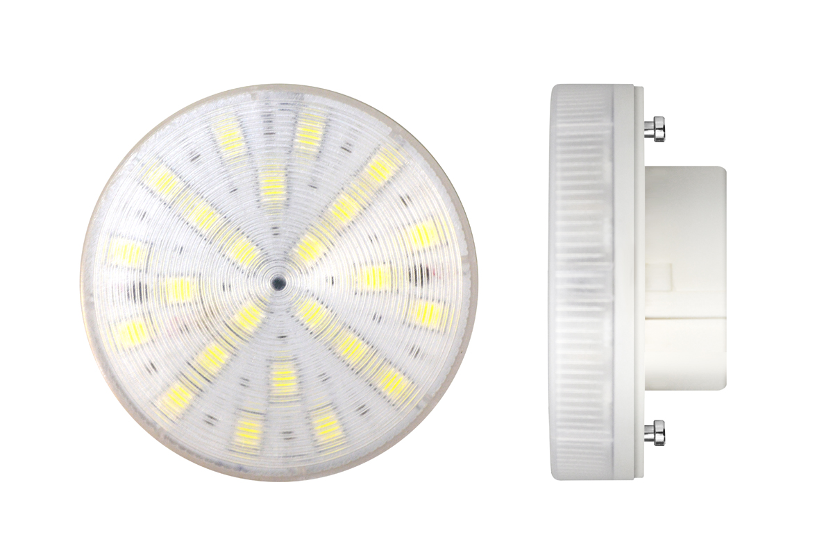 Светодиодные лампы с цоколем GX53 и GX70