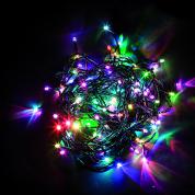 Елочная светодиодная гирлянда CL03 4м IP20 RGB 40LED-лампочек контроллер