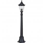 Светильник садово-парковый Feron PL586 столб 60W 230V E27, черный