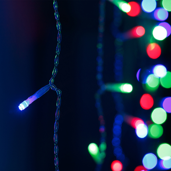 Занавесы, водопады 230V [FLASH, RGB]