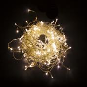 Светодиодная гирлянда CL20 IP44 3*2м  занавес 230V 2700К ,эффект стробов, c питанием от сети