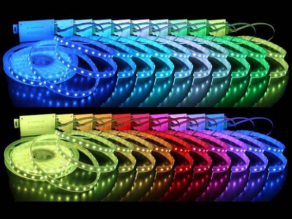 Светодиодная лента SMD 5050-30LED 5м 7,2W 12V (RGB) IP20