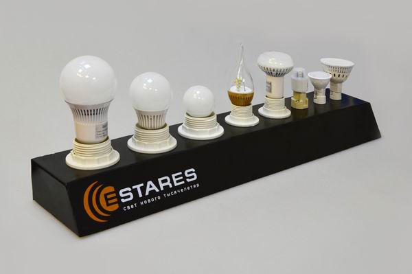 Рекламный стенд для ламп