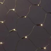 Светодиодная сетка, статическая 2*0,6м теплый белый