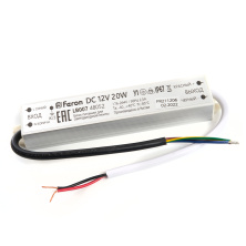 Блок питания DC12V 20W IP67 FERON LB007