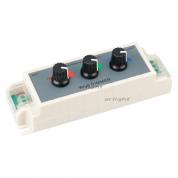 Диммер LN-X-3CH (12/24V, 144/288W) (ARL, IP20 Пластик, 1 год)