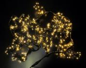 Занавес LED- PL-5720-2*5M-240V-WW/BL-T (тёплые белые светодиоды/черн пр)