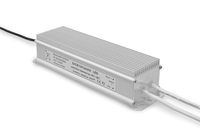Блок питания MS-24100 DC24V 100W IP66 242х68х53мм (герметичный)