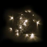 Елочная светодиодная гирлянда  CL02 2м IP20  2700К 20LED-лампочек 230V