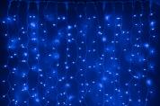 Занавес LED-XP-1925-1,5M-230V (синие светодиоды/белый пр)