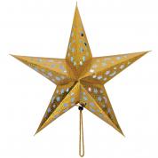 Световая фигура из бумаги, 5LED (RGB), 2*СR2032,  45*45,6 см, IP20, LT101