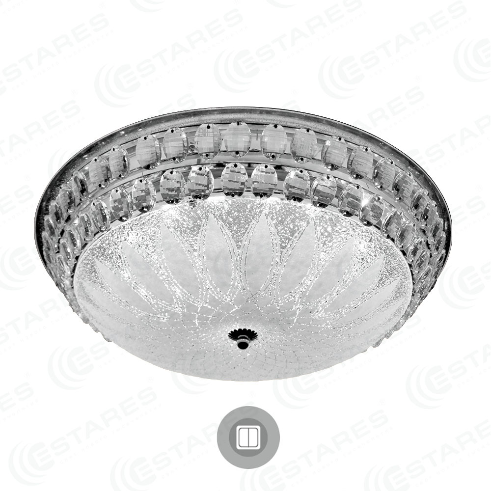 Управляемый светодиодный светильник on/off SAHARA CHROME 72W R-510 -WHITE-220-IP20R-515-WHITE-220-