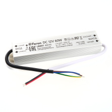 Блок питания DC12V 60W IP67 FERON LB007