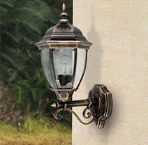 Опоры черные с золотом