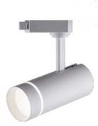 Трековый однофазный светодиодный светильник AL106 20W 220V белый  IP40 D70мм 80 градусов белый
