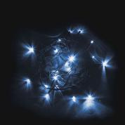 Елочная светодиодная гирлянда  CL02 2м IP20  синий свет 20 лампочек 230V