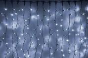 Занавес LED- PLRS-1920-240V-2*1,5М-W/BL (белые светодиоды/черный каучуковый пр)