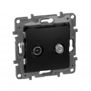 Розетка антенная (TV/ТВ/SAT/FM/R/Радио) Legrand 672657