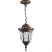 Светильник садово-парковый Feron PL6305 шестигранный на цепочке 60W E27 230V, черное золото