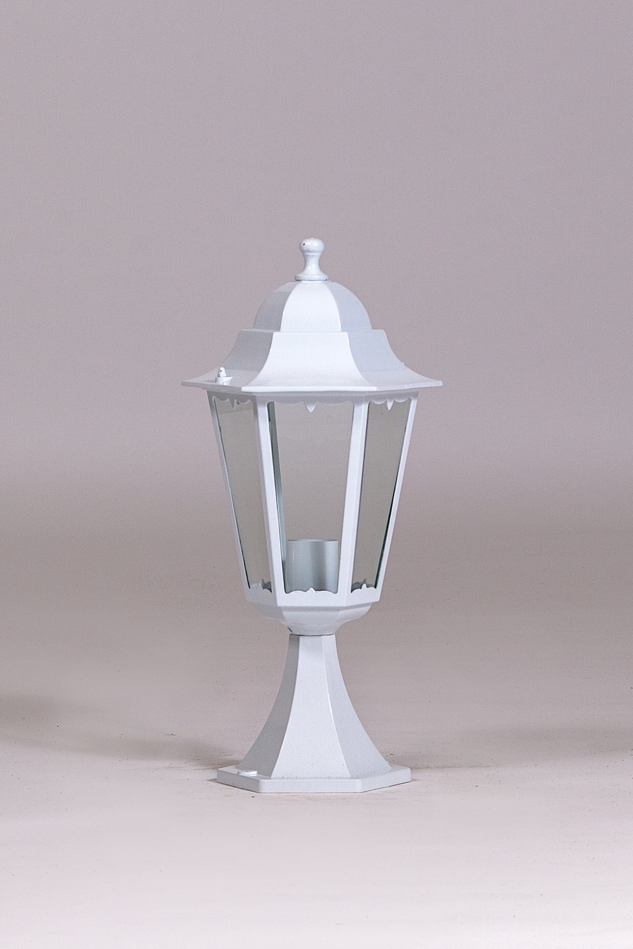 Садово-парковый светильник серии  Petersburg M белый 79804 M w