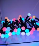 Гирлянда "Шарики" D1775 7.5m 75Led RGB IP44